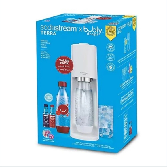SodaStream Terra Bubly Bundle Special Edition - Picture 1 of 6